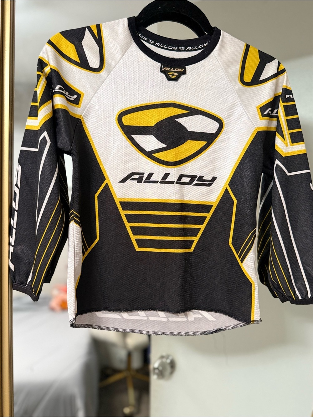 Vintage Alloy kids motocross jersey